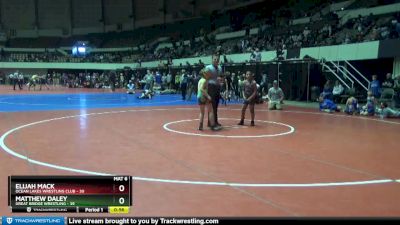 92 lbs Round 2 - Matthew Daley, Great Bridge Wrestling vs Elijah Mack, Ocean Lakes Wrestling Club