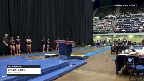 Bridget Fauteck - Women's Group, Twin City Twisters - 2021 Women's Xcel Region 4 Championships