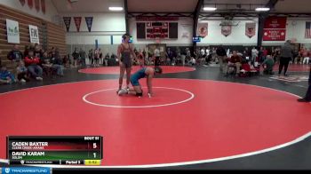 152 lbs Round 1 - Ben Gerst, Mediapolis vs Jack Peiffer, Highland, Riverside