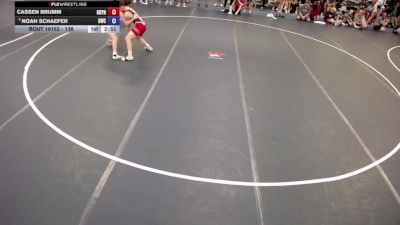 138 lbs Cons. Round 3 - Cassen Brumm, Grynd vs Noah Schaefer, Guerrilla Wrestling Club