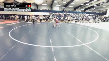 141 lbs Champ. Round 2 - Matthew Copeland, Ursinus vs Lucas Tirpak, Arcadia