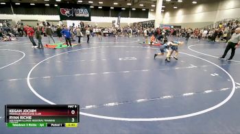 144 lbs Cons. Round 2 - Ryan Richie, Southern Illinois Regional Training Center vs Kegan Jochim, Franklin Wrestling Club