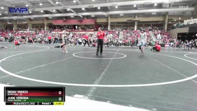 84 lbs Champ. Round 1 - Noah Yakich, Black Fox vs Jude Verona, Team Central