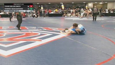 106 lbs Round Of 64 - Chase Miller-Smith, OH vs Dominic Masciantonio, PA