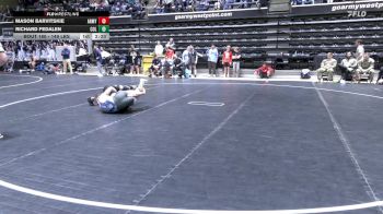 149 lbs 3rd Place - Mason Barvitskie, Army vs Richard Fedalen, Columbia