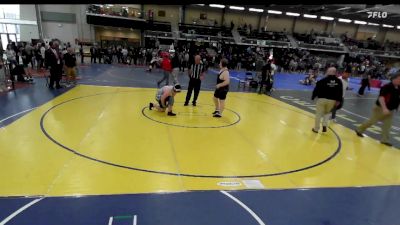 285 lbs Round Of 32 - William Corrente, Mt. Hope vs Jannik Stinnette, Scituate