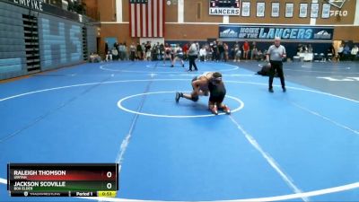 144 lbs Cons. Round 5 - Raleigh Thomson, Uintah vs Jackson Scoville, Box Elder