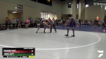 144 lbs Round 1 (32 Team) - Dauson Flint, Young Guns- Nashville vs Grier Hunt, Assassins Pink