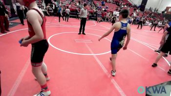 96 lbs Semifinal - Cade Richardson, Barnsdall Youth Wrestling vs Tony Reinart, Newkirk Takedown