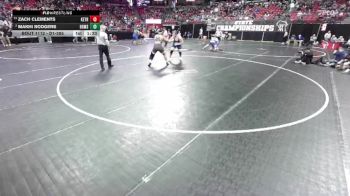 D1-285 lbs Champ. Round 1 - Zach Clements, Kenosha Tremper vs Makhi Rodgers, Brown Deer/Messmer/Shorew.