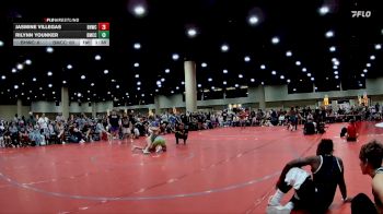 120 lbs Round 1 (4 Team) - Jasmine Villegas, BHWC/ Florida Supreme vs Rilynn Younker, Don`t Be Jelly
