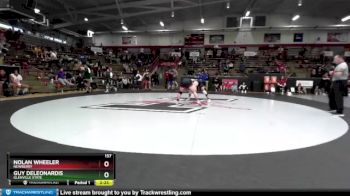 157 lbs Champ. Round 2 - Nolan Wheeler, Newberry vs Guy Deleonardis, Glenville State