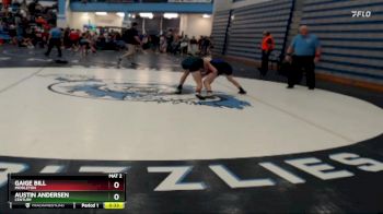 98 lbs Cons. Round 4 - Austin Andersen, Century vs Gaige Bill, Middleton