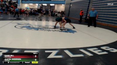 98 lbs Cons. Round 4 - Austin Andersen, Century vs Gaige Bill, Middleton