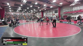 145 lbs Champ. Round 1 - Taylor Bell, Corona vs Mia Catchings, Anaheim