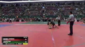 D3-157 lbs Cons. Round 1 - Justin Fox, Waterloo vs Xavier Lamneck, Ridgewood