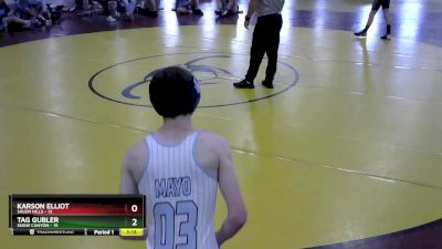 106 lbs Round 5 (8 Team) - Kevin Mayo, Salem Hills vs Trent GIlbert (Emery), Snow Canyon