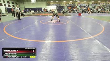 197 lbs Cons. Round 4 - Jamar Toston, Graceland University vs Ronan Wunsch, Unattached Missouri