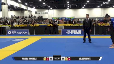 AMANDA LYNN MILLS vs MELLISA PLANTE 2025 World IBJJF Jiu-Jitsu No-Gi Championship