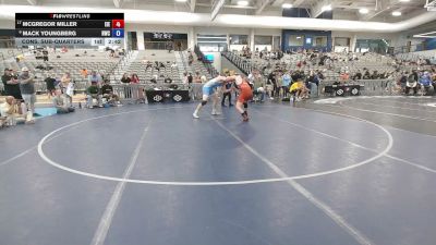 215 lbs Cons. Sub-quarters - McGregor Miller, East Idaho Elite vs Mack Youngberg, Northside Wrestling Club
