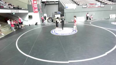 120 lbs Cons. Rd Of 16 - Ethan Gereige, Aftershock Wrestling vs Mason Ignacio, Mission Hills Wrestling Club