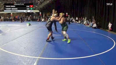 155 lbs Round 3 - Huck Hines, Victory School Of Wrestling vs Henry Neisius, Rosemount Irish Youth Wrestlin