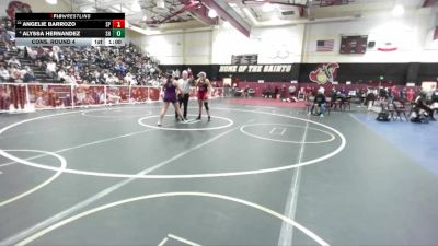 170 lbs Cons. Round 4 - Alyssa Hernandez, Shadow Hills vs Angelie Barrozo, Santa Paula