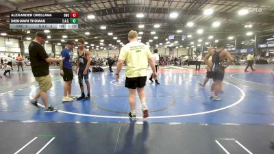 120 lbs Rr Rnd 1 - Alexander Orellana, Doughboy Gold - HSB vs Deshawn Thomas, Elite Athletic Club Bad Boys - HSB