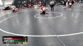 184 lbs Finals (2 Team) - Sam Kruger, Northern State vs Garrett Wells, Central Oklahoma