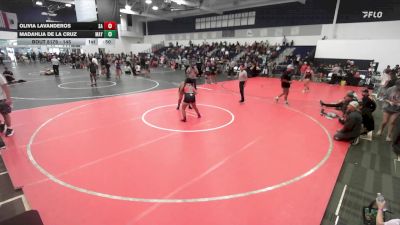 145 lbs Cons. Semi - Madahlia De La Cruz, Mayfair vs Olivia Lavanderos, Santa Ana