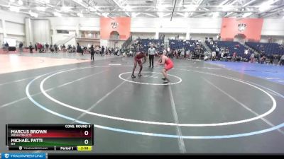 174 lbs Cons. Round 3 - Marcus Brown, Wesleyan (CT) vs Michael Patti, RIT