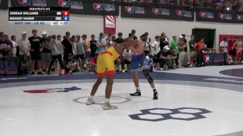 70F kg Champ. Round 2 - Jordan Williams, Hawkeye Wrestling Club vs Brandt Harer, Skwc