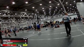 138 lbs Round 4 (8 Team) - Wyatt Fry, Dragons NJ vs Sean Browny, Iron Horse 2