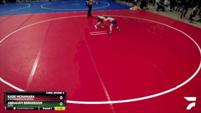 70 lbs Cons. Round 3 - Abraham Bergerson, Elite vs Kade McNamara, Z-M (Zumbrota/Mazeppa)