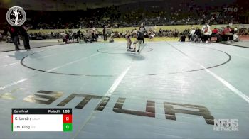 5A - 110 lbs Semifinal - Madison King, JAY vs CJ Landry, CACHE