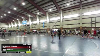 55-60 lbs Round 3 - Anela Nitta, Hawaii vs Blakelee Turner, Utah