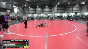 80 lbs Champ. Round 1 - Gerron Merrill, Tallwood Wrestling Club vs Skip Ryan, Lexington Wrestling Club