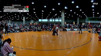 125 lbs Round 5 (8 Team) - Anderson Gonzalez, Gulf Coast WC vs Gavin Phillips, Team Arkansas