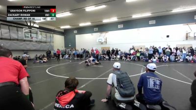 126 lbs Champ. Rd Of 16 - Grayson Filipponi, TW Wrestling vs Zackary Rowan, Middleton Wrestling Club