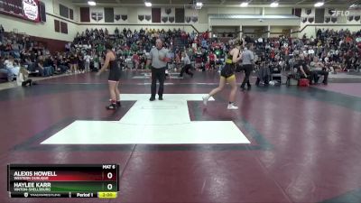 140 lbs Cons. Round 2 - Haylee Karr, Vinton-Shellsburg vs Alexis Howell, Western Dubuque