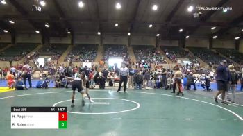 95 lbs Prelims - Hunter Page, Franklin County Youth Wrestling vs Ryan Soles, The Storm Wrestling Center
