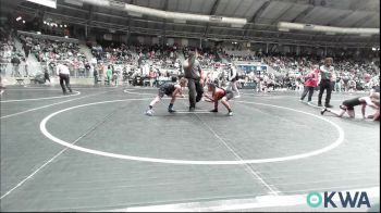 83 lbs Round Of 16 - Tyrell Mafnas, Elgin Wrestling vs Katelee Cole, Tulsa Blue T Panthers