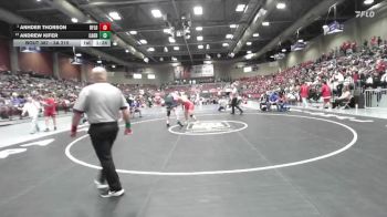 3A 215 lbs 5th Place Match - Anhder Thorson, Richfield vs Andrew Kifer, Carbon