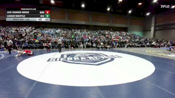 106 lbs Cons. Round 1 - Ace Vander Meide, McMinnville vs Logun Whittle, Kelseyville