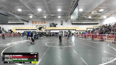 130 lbs Semifinal - Grace Saso, Mitty vs Tyongvi Le, Milpitas