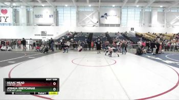 138 lbs Quarterfinal - Joshua Kretchmar, Club Not Listed vs Asaac Mead, Club Not Listed