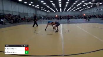 101 lbs Consolation - Xavier Escamilla, Cali Warriors vs Aiden Simmons, Driller Wrestling Club