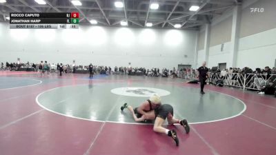 106 lbs Consi Of 32 #1 - Rocco Caputo, NJ vs Jonathan Harp, FL
