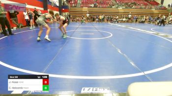 106 lbs Final - Jared Hooe, Honey Badgers Wrestling Club vs Cael Holcomb, Pawhuska Elks Takedown