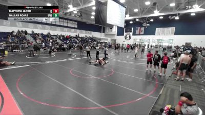 138 lbs 3rd Place Match - Matthew Jasso, La Quinta vs Dallas Rojas, Villa Park High School